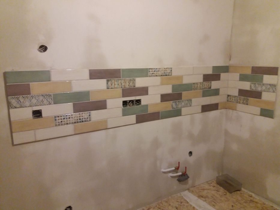 Укладка кафеля и керамогранита.