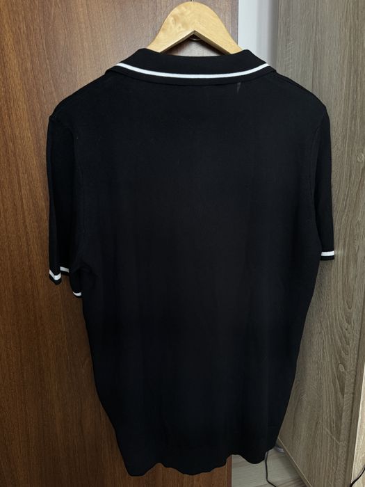 Tricou negru Burberry