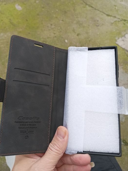 Samsung Galaxy s24 Ultra чехол кожа книжка