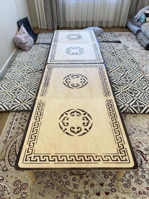 Складной наземный стол