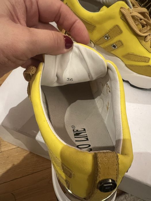 Adidasi Rucoline galbeni 36 noi!