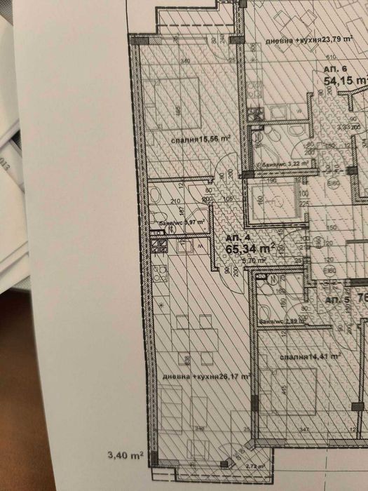 Продавам голям двустаен апартамент, колхозен пазар, Варна