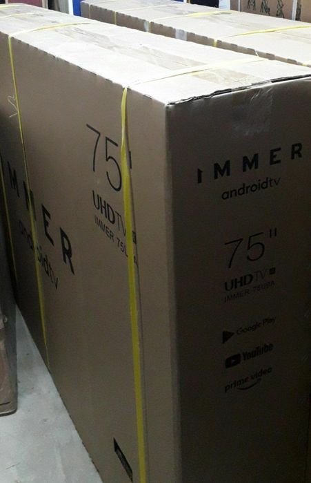 Телевизор TCL ZIFFLER IMMER 75 SMART 4K android TV 3года гарантия