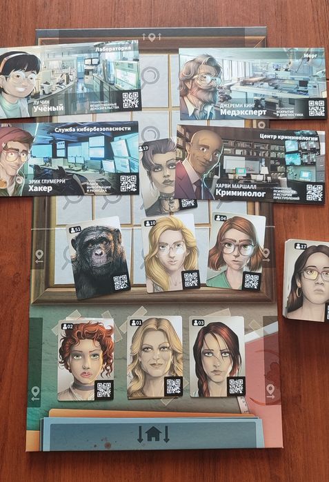 Настольная игра Место преступления