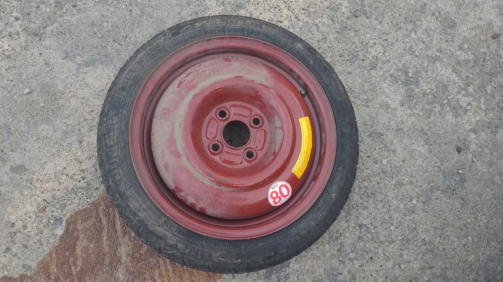 Roata rezerva slim T125 70 D15 , 4 prezoane