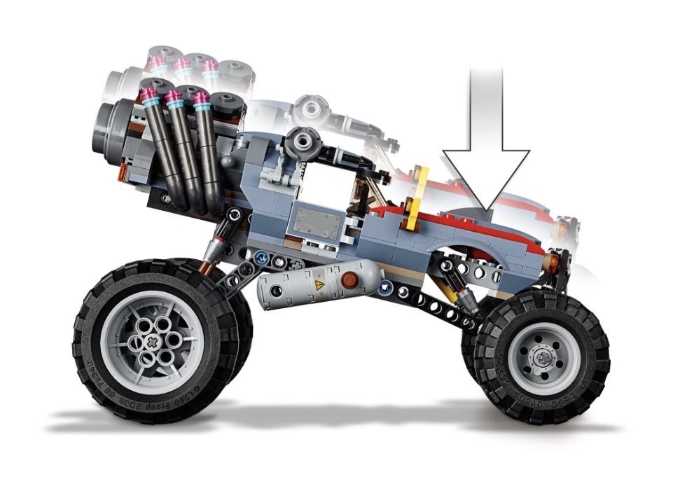 Lego MOVIE - Buggy-ul lui Emmet si al lui Lucy!   70829