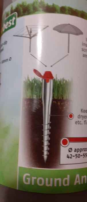 Нов Метален  Дюбел за Почва