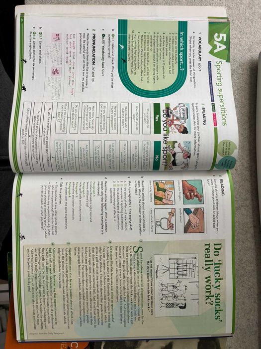 Учебник и тетрадка по английски език - English file fourth edition, Intermediate