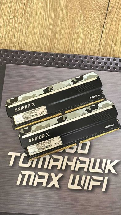 Продам DDR4 G.Skill Sniper X 3600мгц 8х2