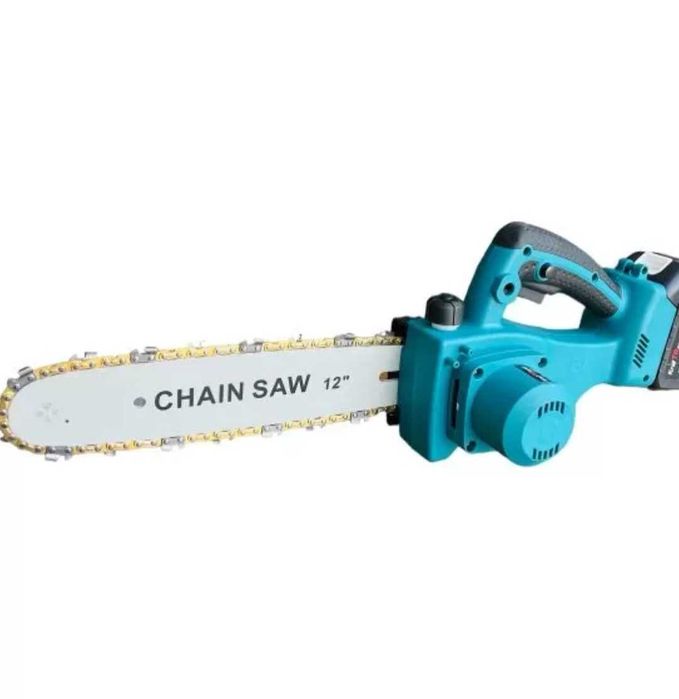 Акумулаторна резачка 25см и 30см 36V 8/10Ah, 2 батери+2 вериги