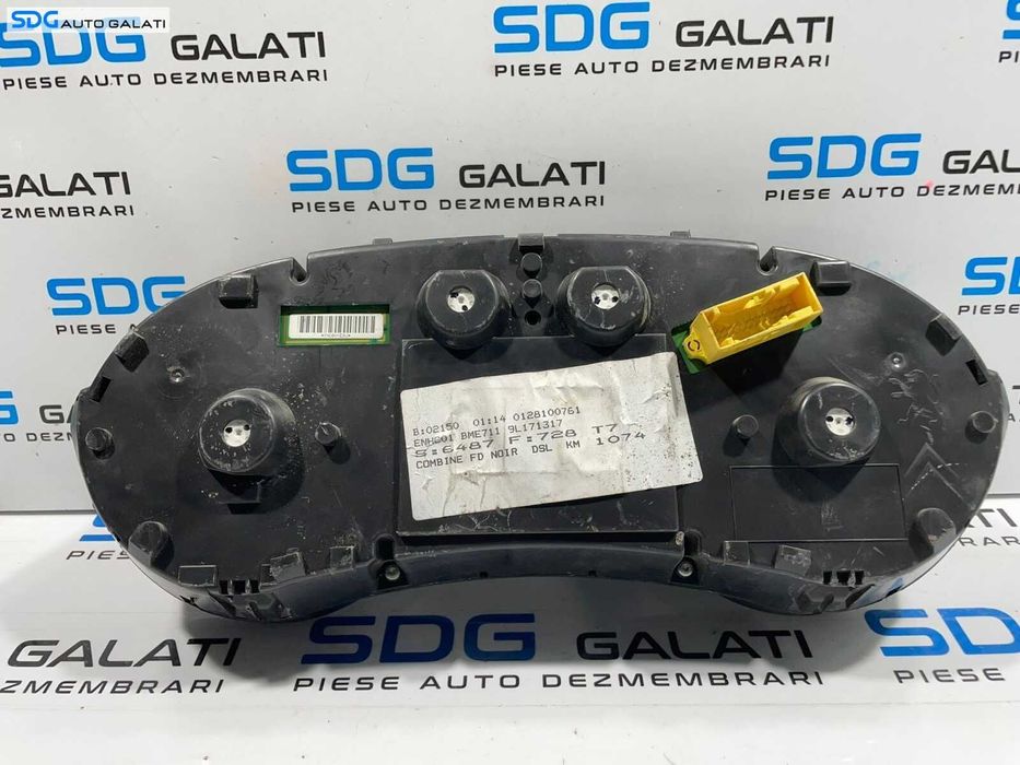 Ceas Ceasuri Cluster Instrumente Bord Peugeot 308 2007 - 2013 [L3997]