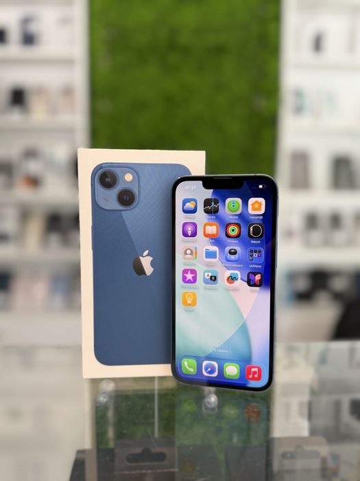 **ATSGSM.RO**iPhone 13 128Gb Blue/Baterie94%/Fact+Gar 12 luni