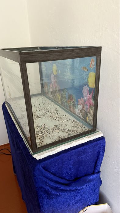 хороший аквариум новый.