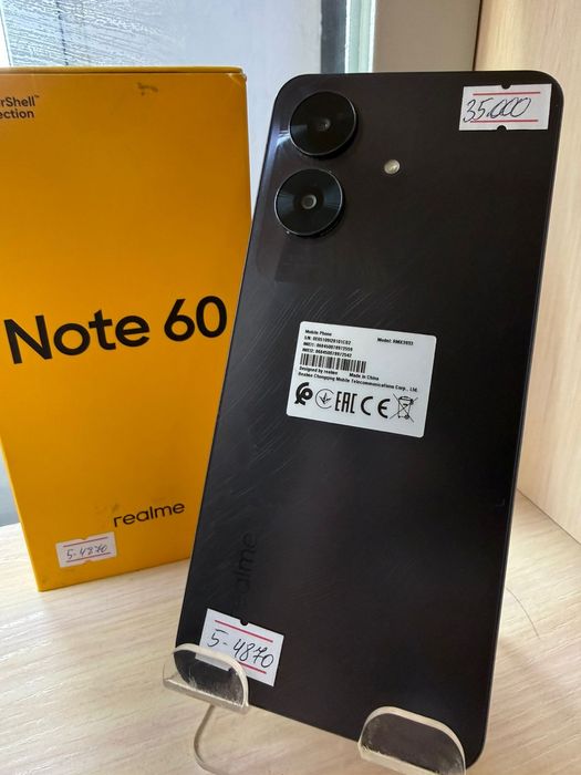 Realme Note 60 256GB коробка