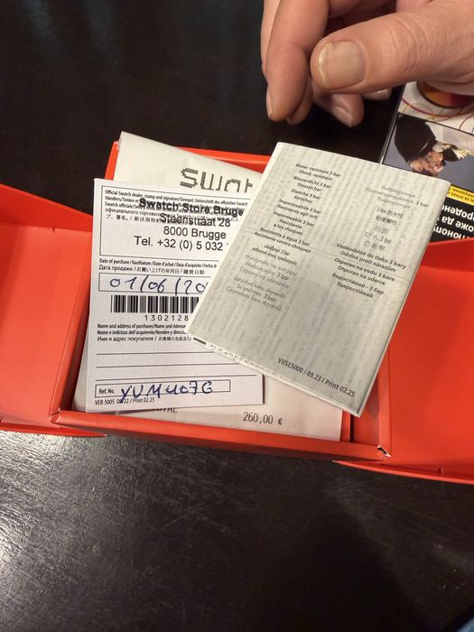 Swatch obsessively часовник