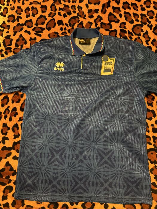 Tricou fotbal prototip Errea nationala Italiei 1994, masura M, stare perfecta