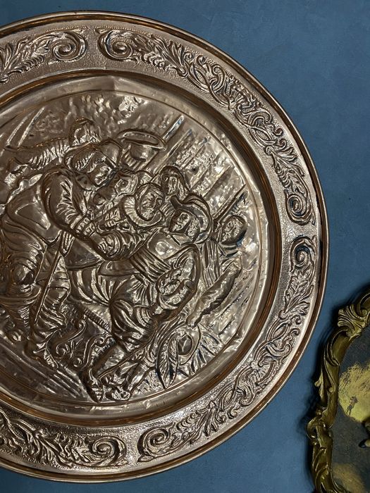 Голямо медно пано за стена от холандия