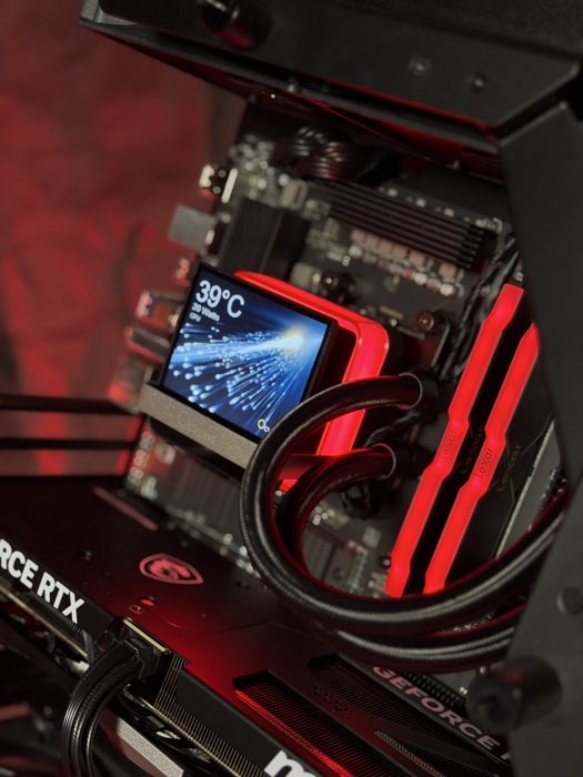 amd ryzen 7 7800x3d rtx 5070 12 gb kompyuter