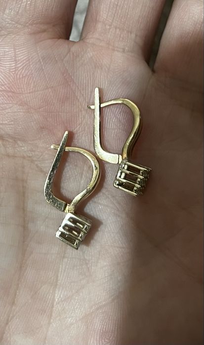Золотые сережки