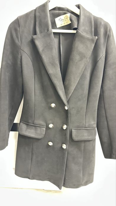 Замшевый пиджак