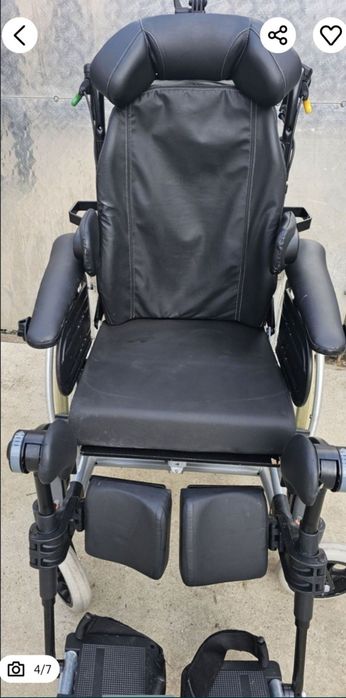 Fotoliu rulant/Scaun cu rotile cu poziție de odihnă