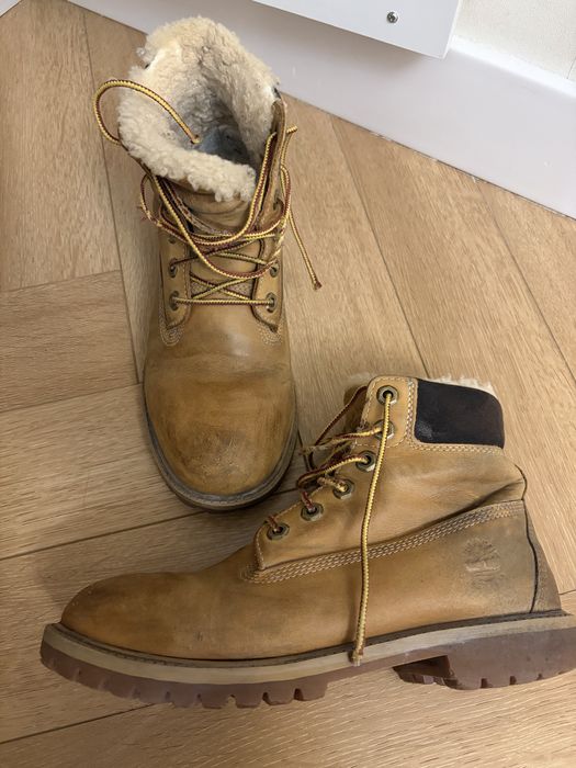 Оригинальные зимние ботинки Timberland размер 39