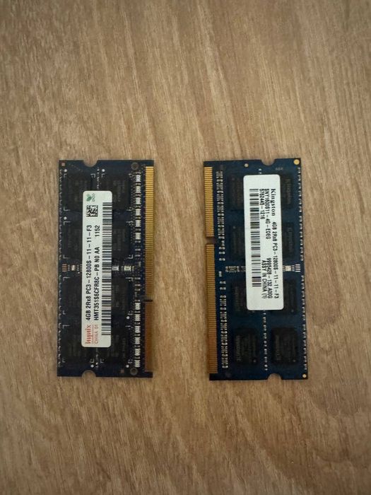 DDR3 Kingston 4GB 2Rx8 2 штуки