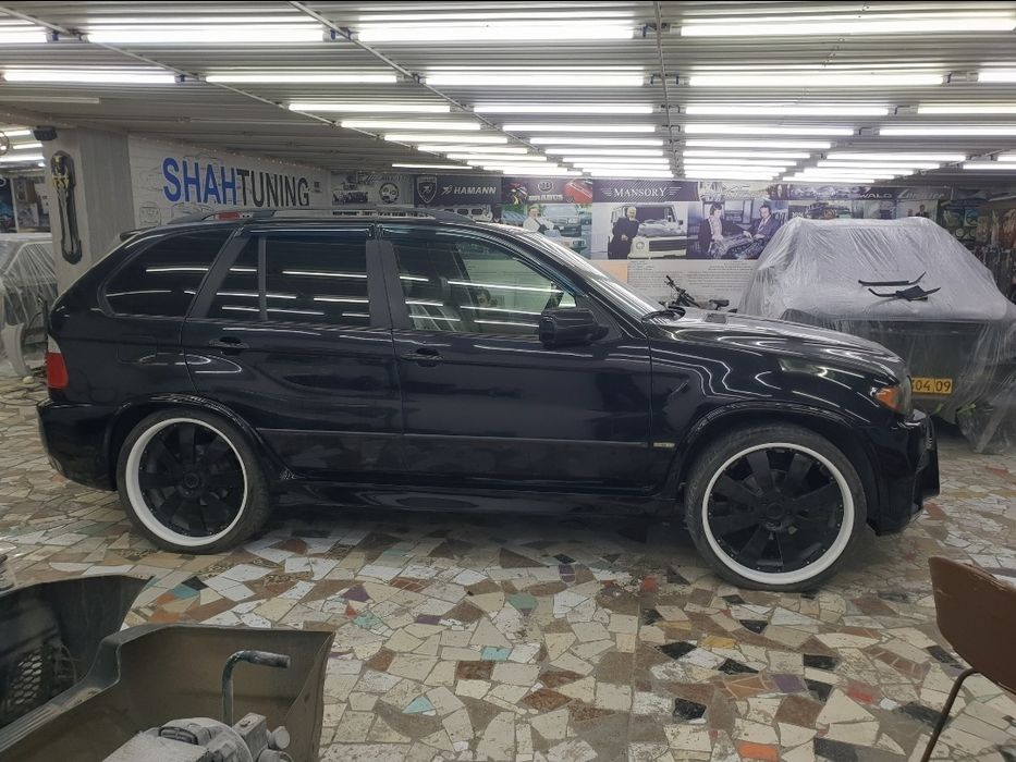BMW X5E53 передний бампер Shahdesign