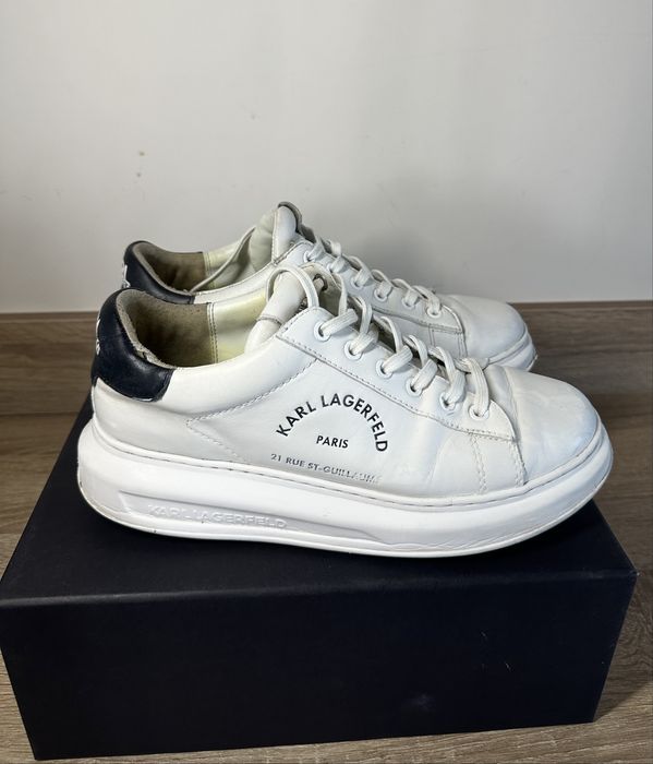 Бели обувки Karl Lagerfeld