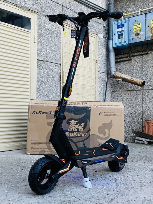 НОВО! KuKirin T3 45км/ч. Електрическа Тротинетка Скутер 800W 48V/15AH