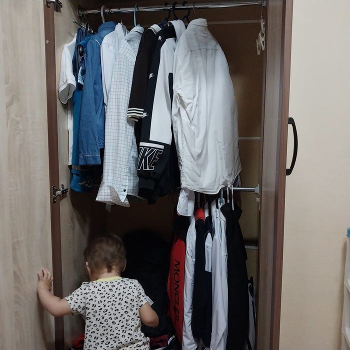 Детский шкафы и стол для учёбы