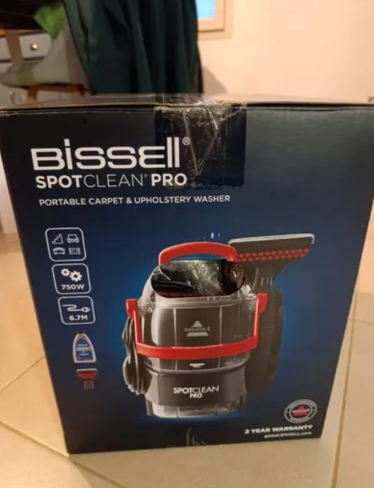 НОВИ! Прахосмукачка за килими Bissell 1558N и Парочистачка Karcher SC4