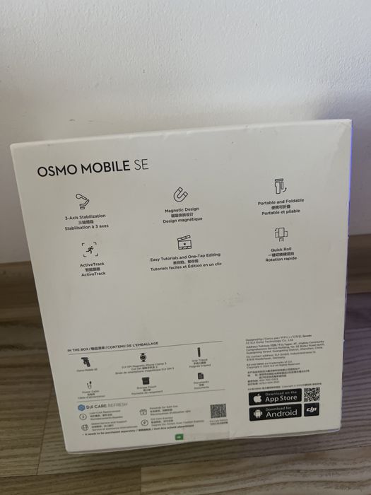 DJi Osmo Mobile SE , Nou , Sigilat , Stabilizator telefon