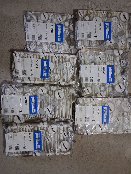 Lot 40 filtre polen Purflux Premium (OE)- BMW, VW, DACIA, FORD