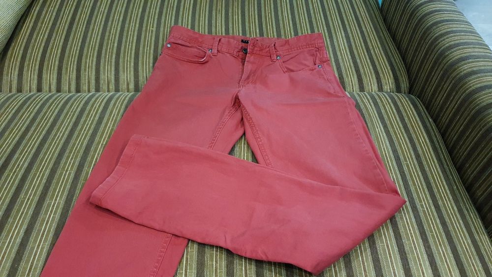 Брюки SISLEY красные