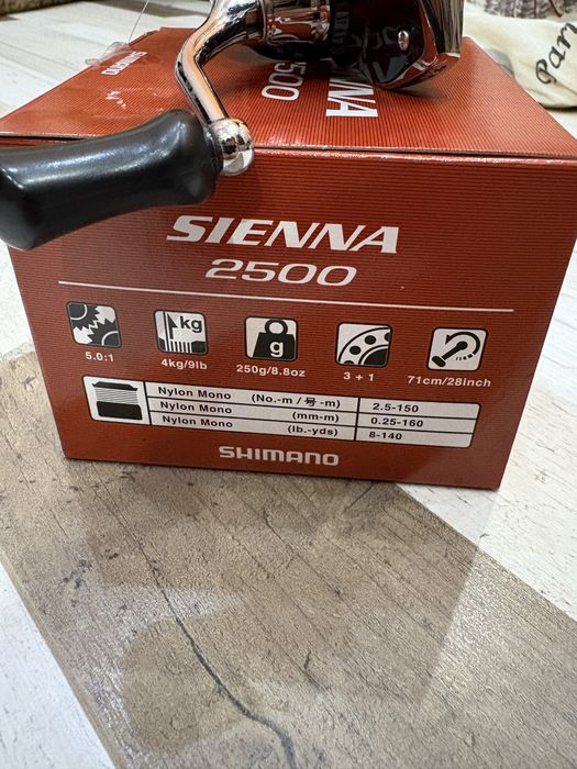 Golden Catch Mirox , с макара Shimano Siena