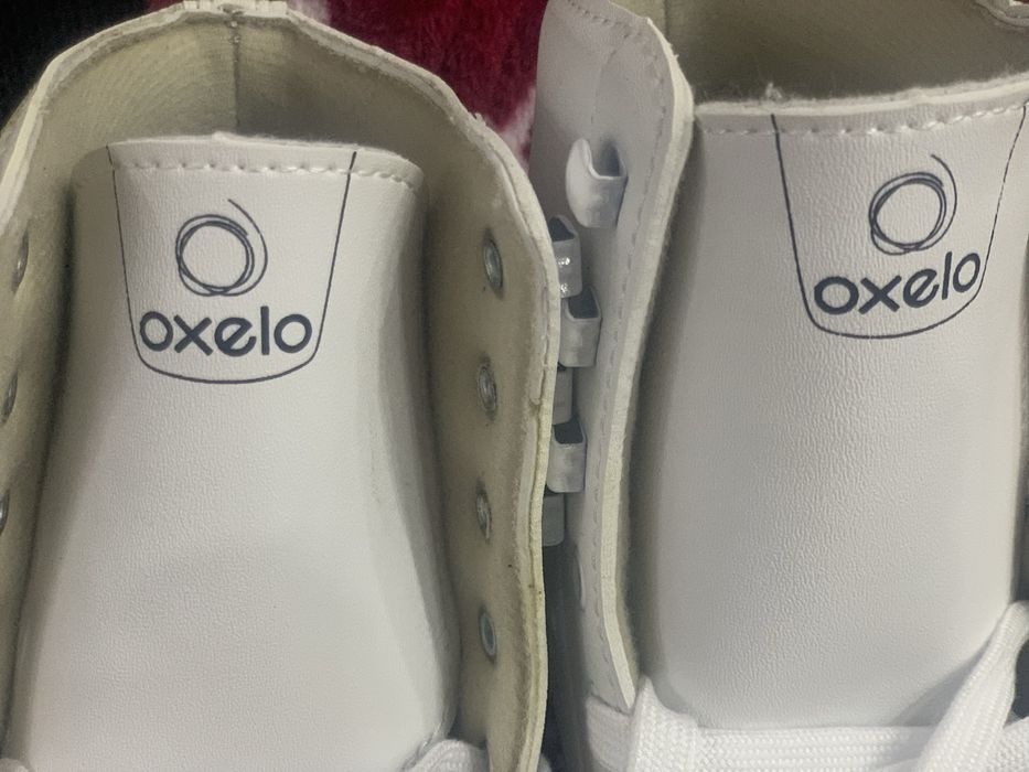 Детски бели кънки за лед Oxelo