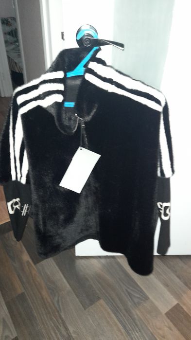 Эко шуба пончо размер 52-56