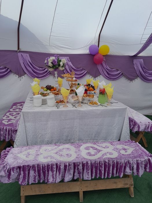 Ағаш үй. Палатка. Юрта. Темір үй