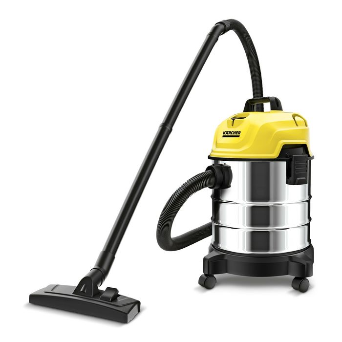 Хозяйственный пылесос Karcher WD1s Classic с баком 18л из нержавейки.