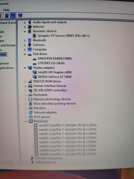 Laptop Lenovo Thinkpad 15'