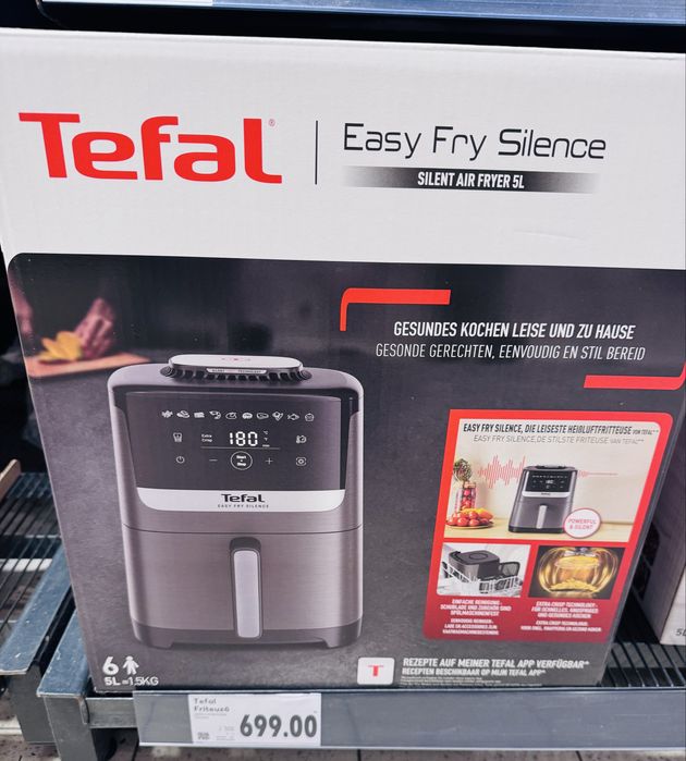 Friteuză cu aer cald Tefal Easy Fry Silence