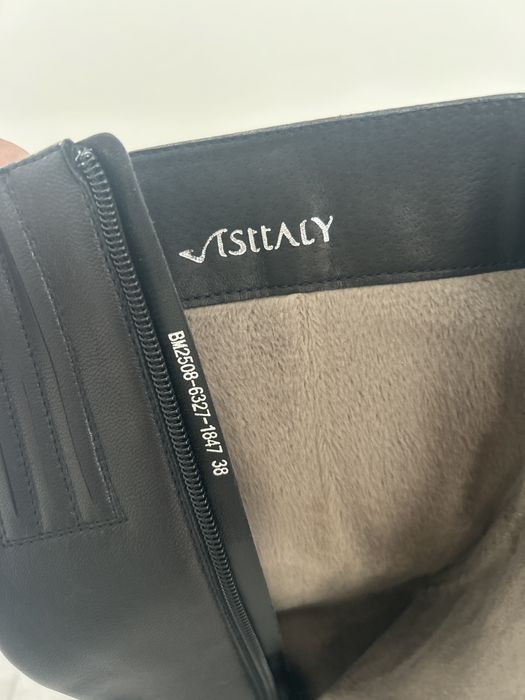 Сапоги с удобным каблуком