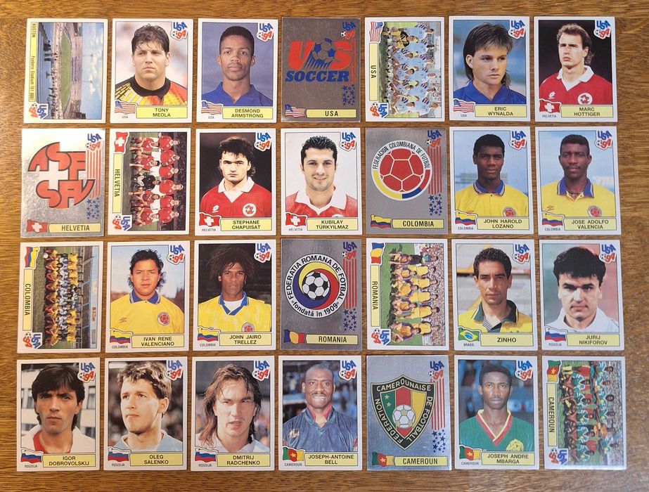 Стикери Панини САЩ '94