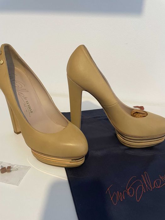 Pantofi piele nappa Le Silla