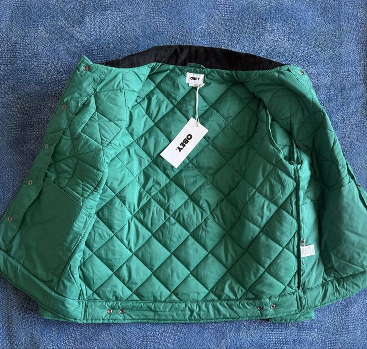 OBEY Collectors Quilted Jacket ОРИГИНАЛНО мъжко яке - М