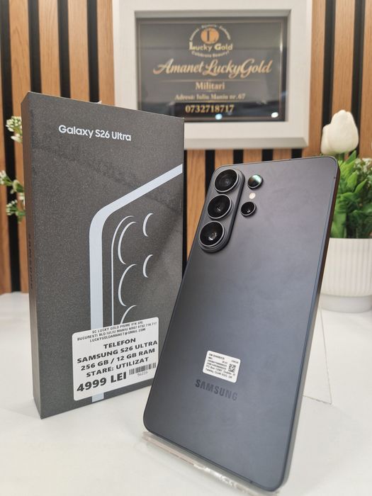 Samsung S26 Ultra 256GB / 12GB RAM Garanție! #56239
