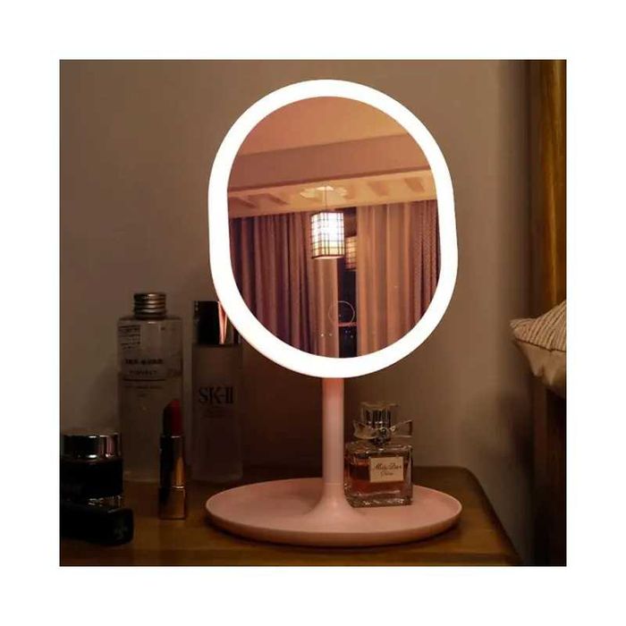 Настолно огледало с LED осветление