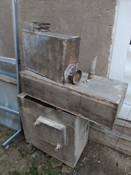 Печка газовая металлическая