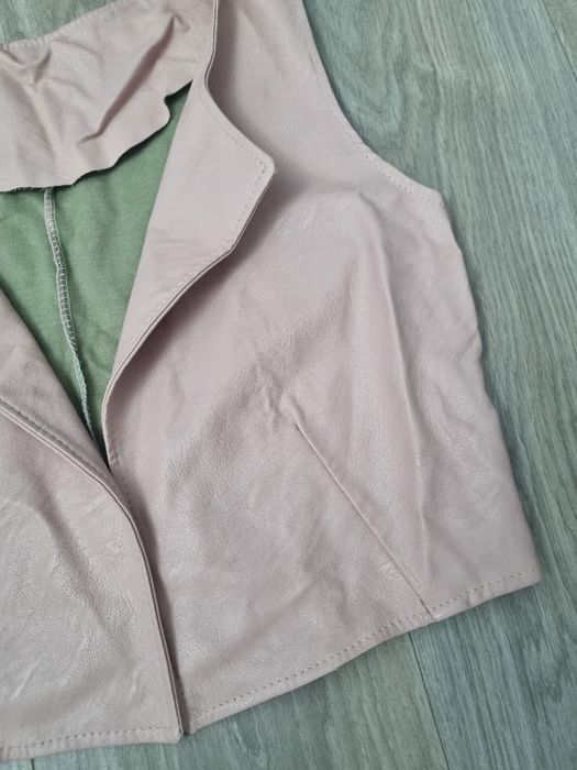 Vestă de piele de damă
